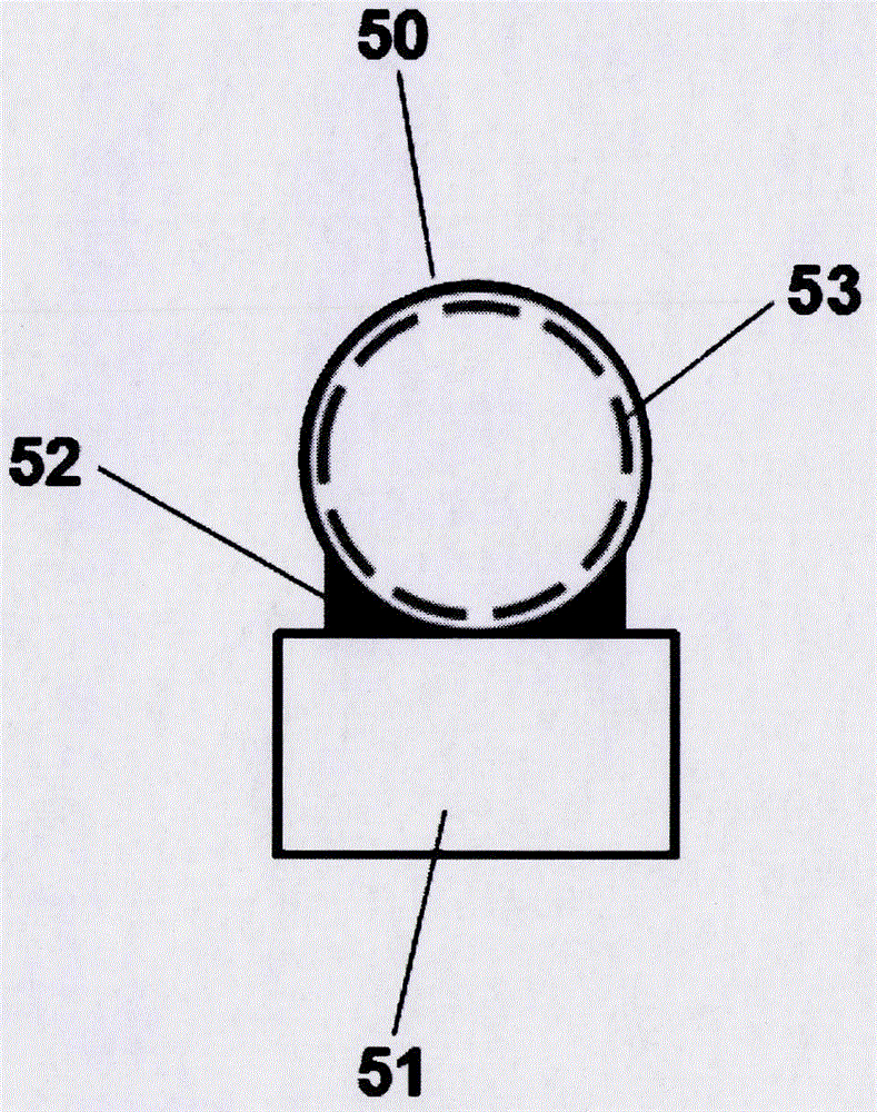 Device for determining density continuous distribution of uniform-thickness transparent high polymer product