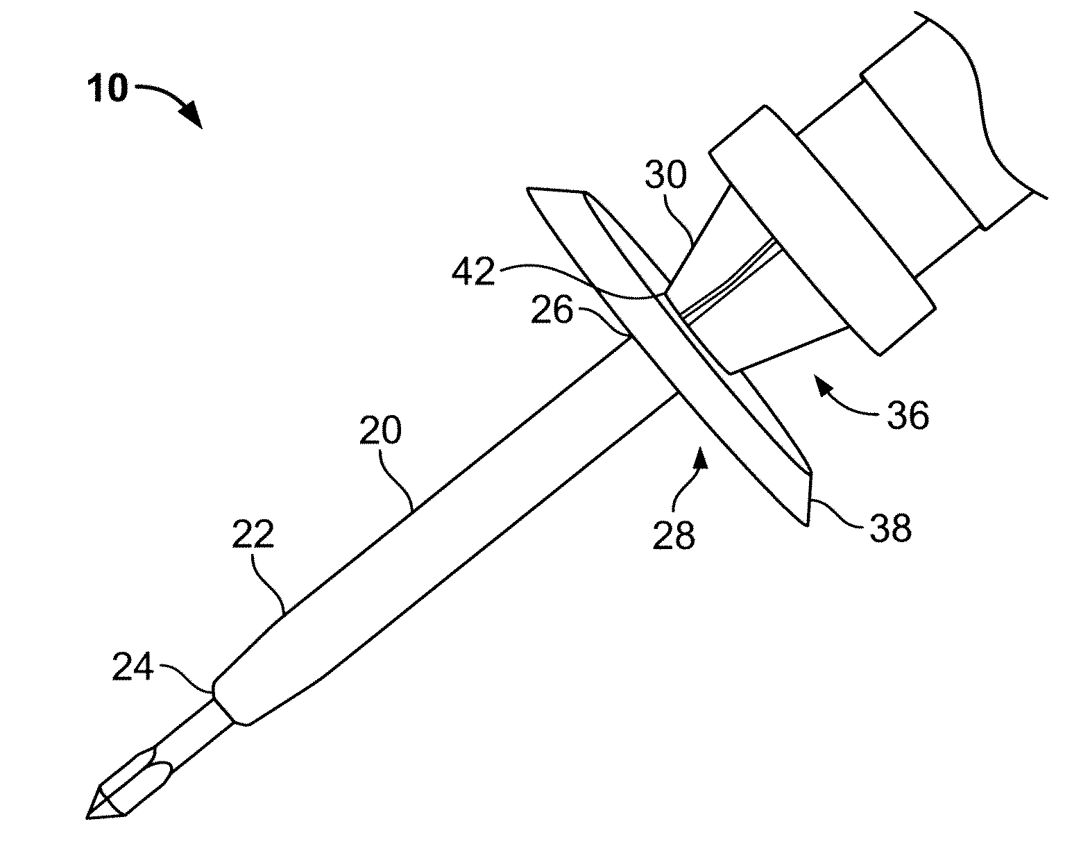 Surgical blade and trocar system