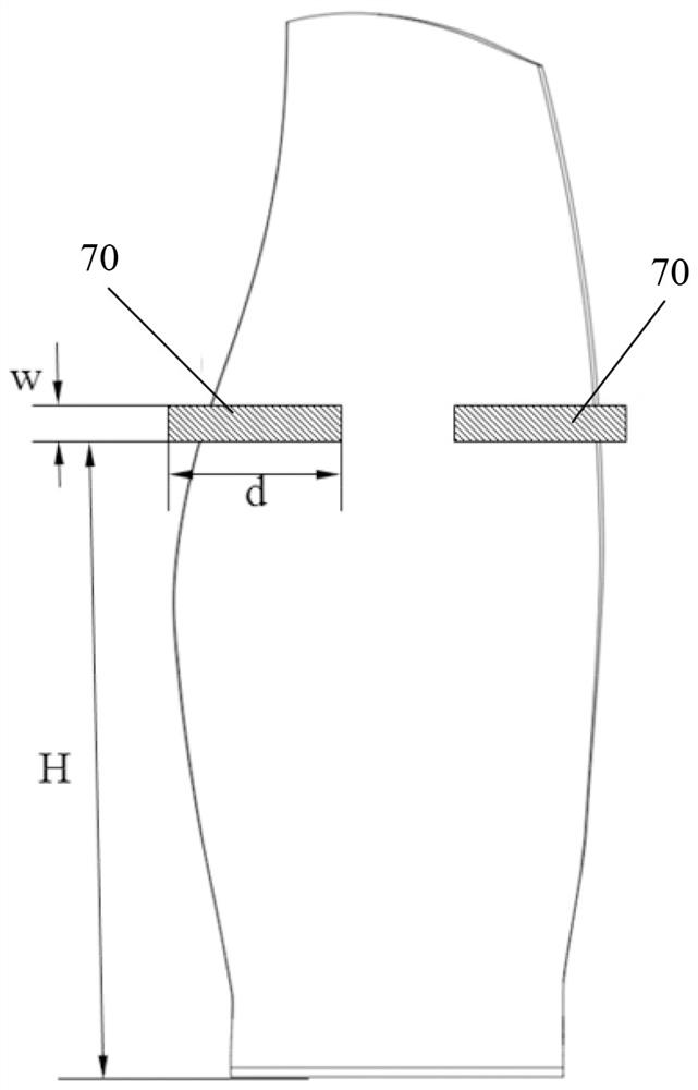 Fan blade cantilever beam element-level strength test method