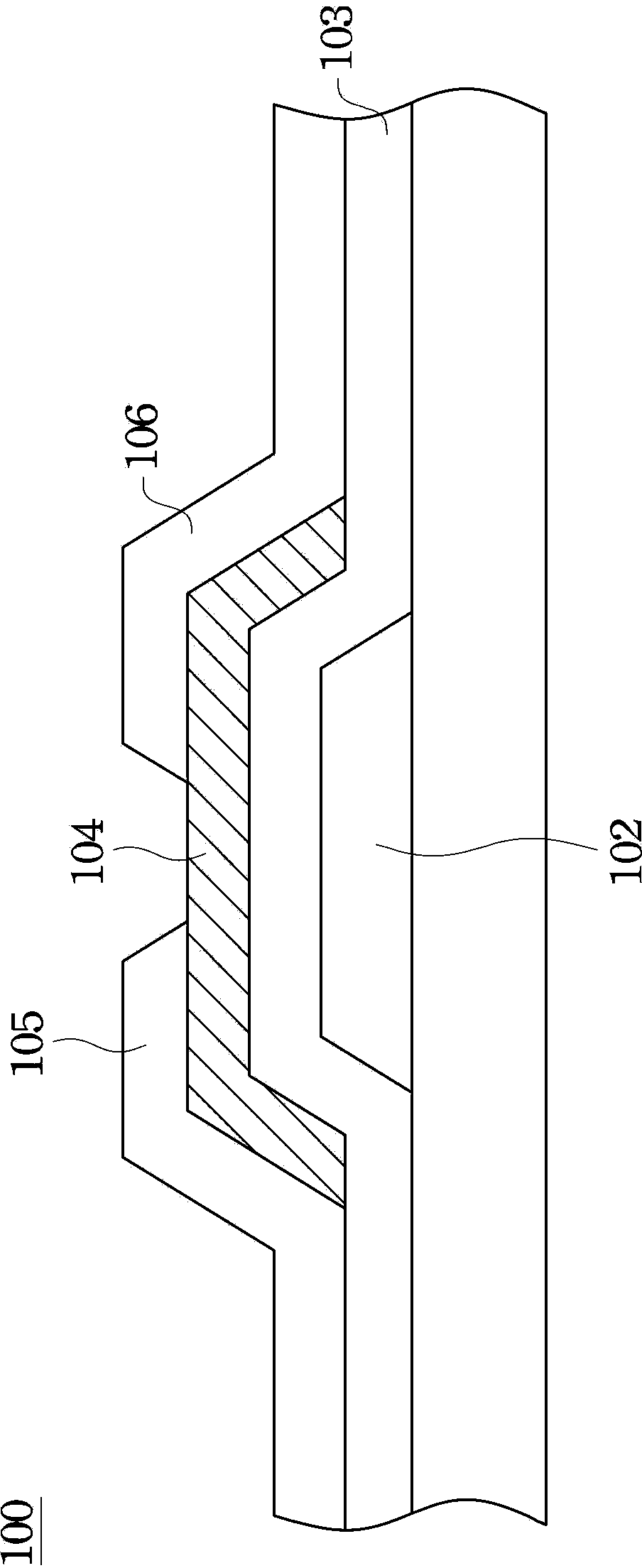 Oxide thin film transistor structure and method for producing same