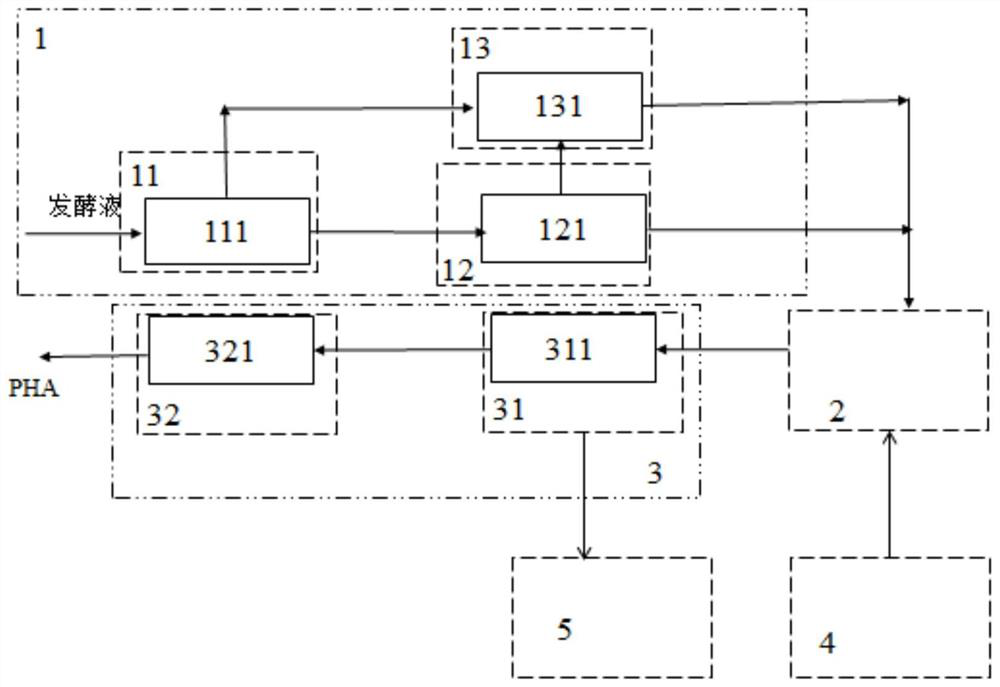 Ammonia water combined with ultrasonic extraction method and system for polyhydroxyalkanoate