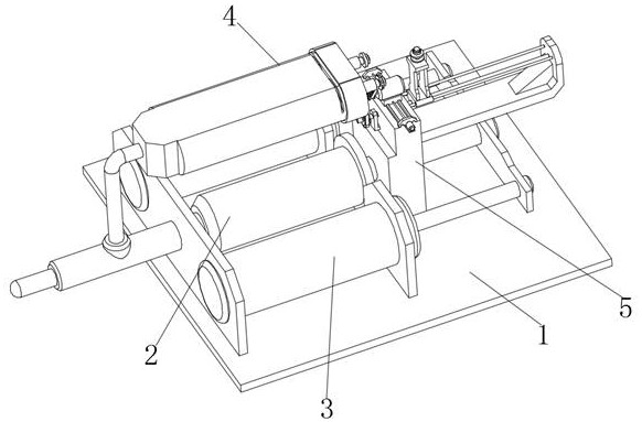 Twin-screw extrusion mechanism of large-injection-volume extrusion-injection integrated injection molding machine