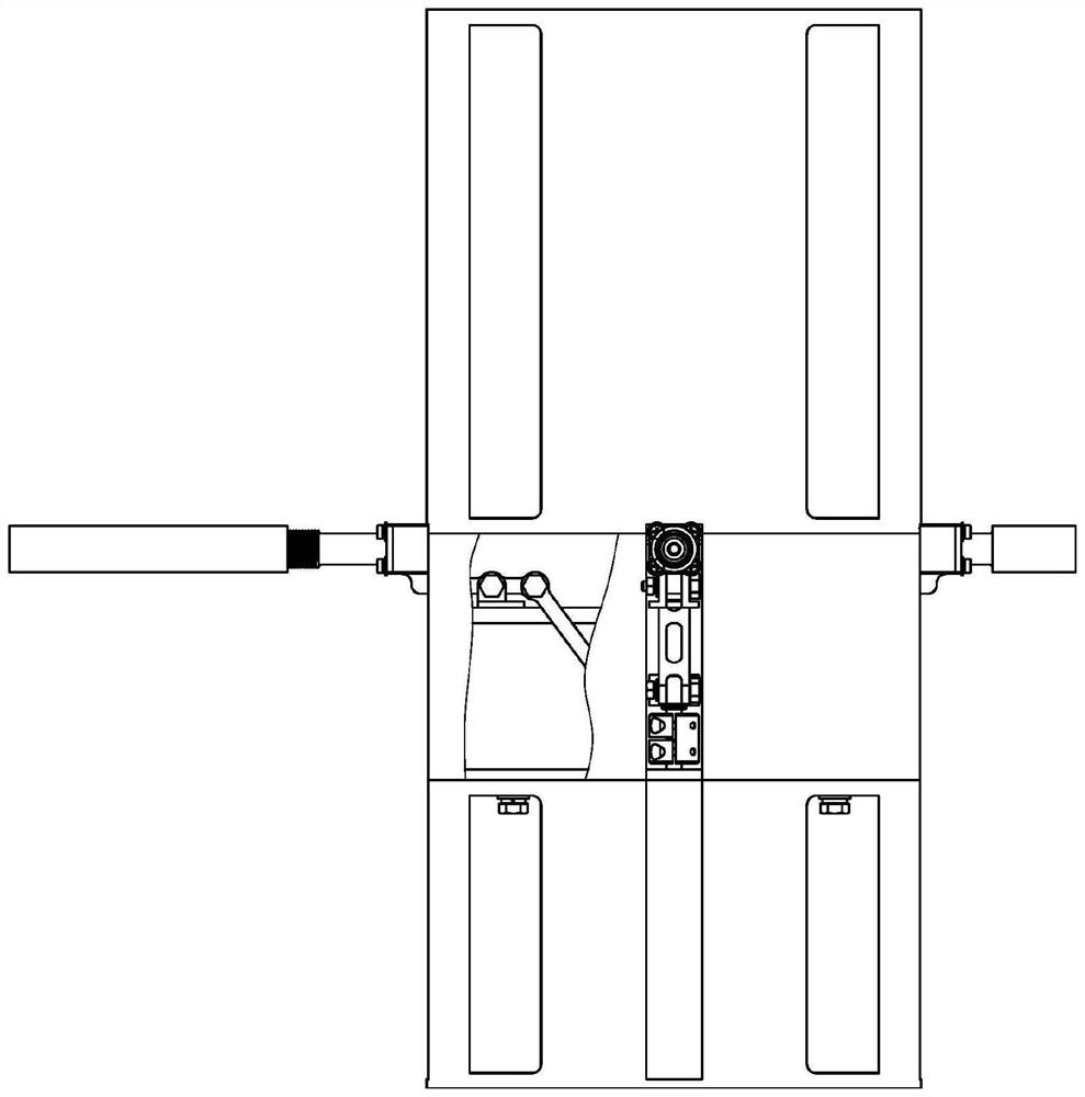 Compact multi-antenna structure capable of being automatically unfolded