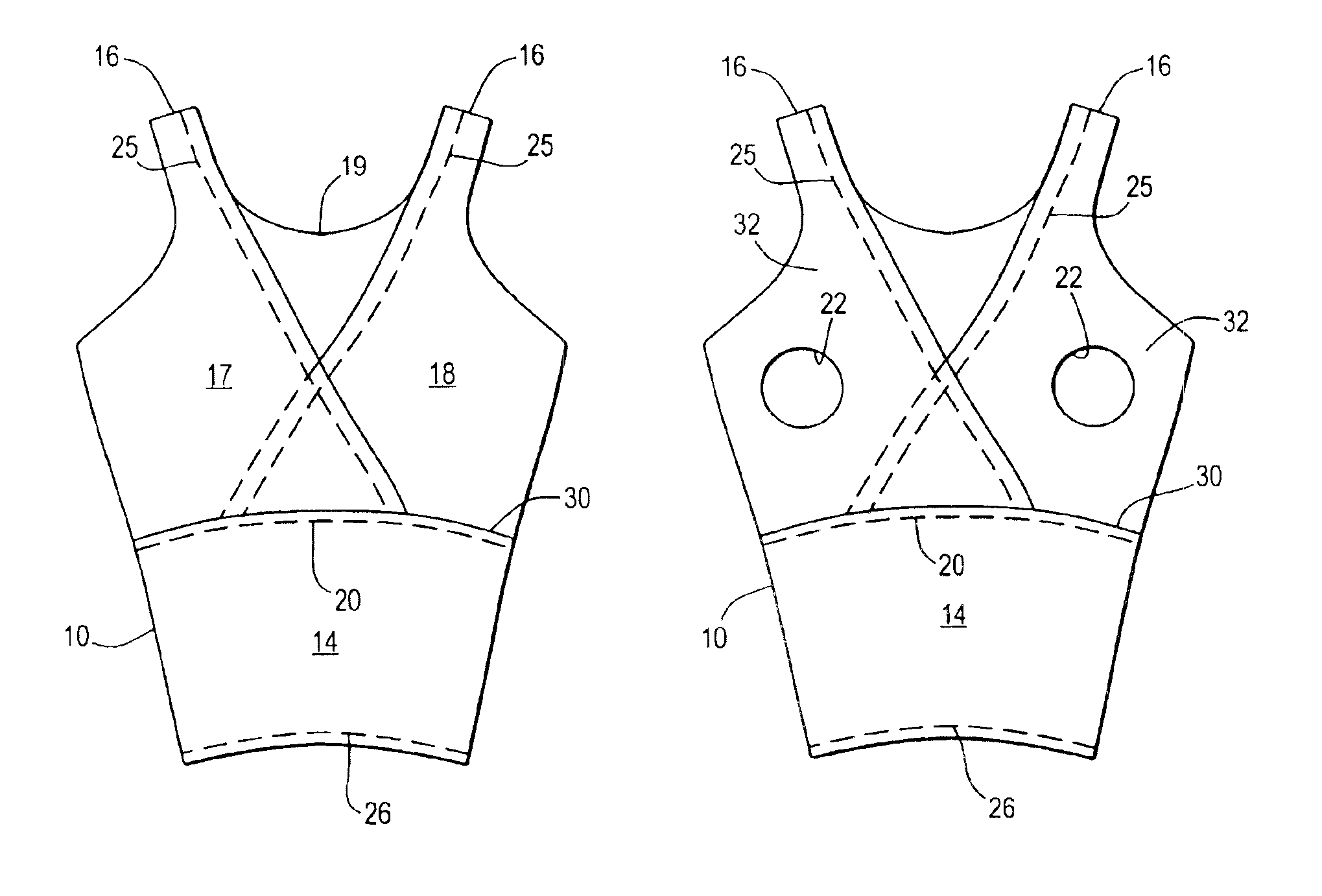 Nursing garment and support bra