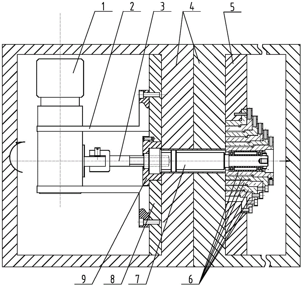 Portable differential reaming device and using method thereof