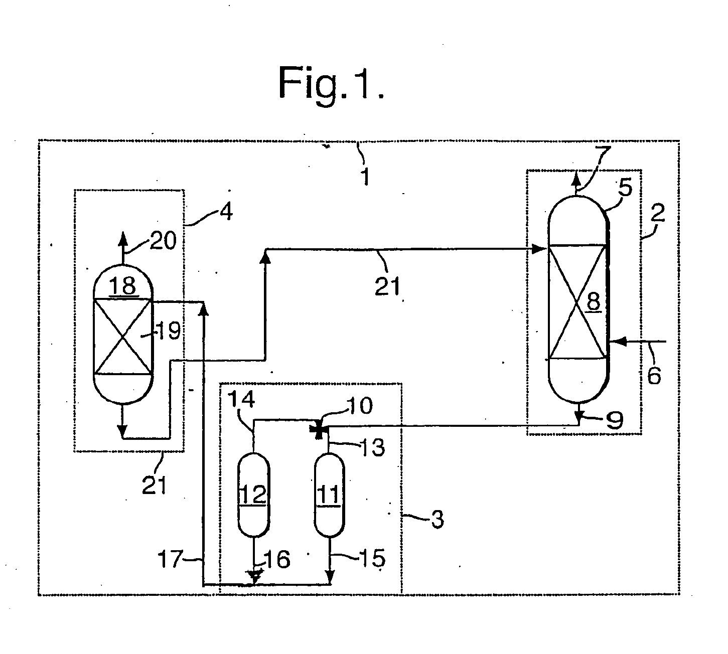 Process for Treating a Loaded Solvent Stream Having a Time-Varying Concentration of Contaminant