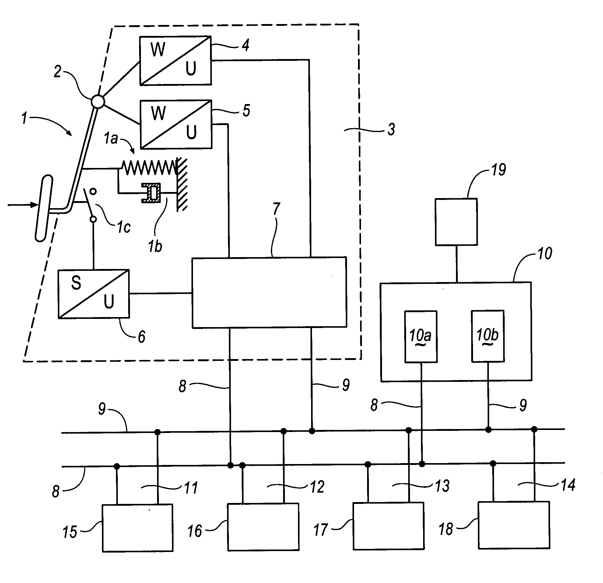 Method and device for controlling or regulating the brake system of a motor vehicle according to the "brake by wire" principle