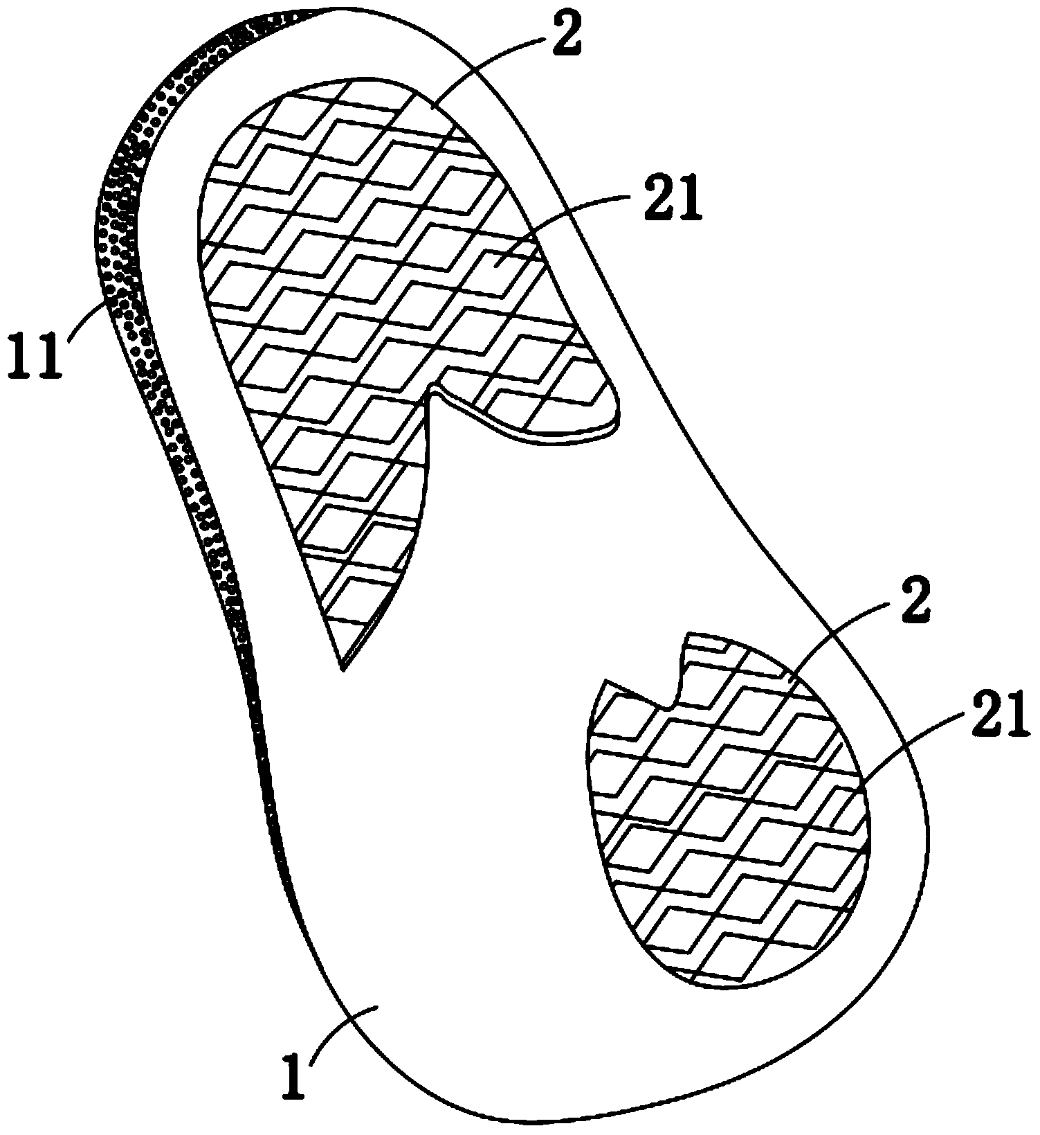 Prewalker sole