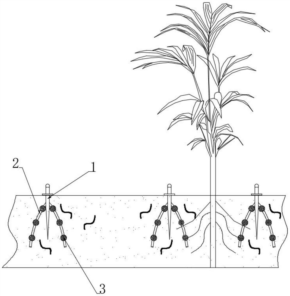 Directional luring type soil composting method