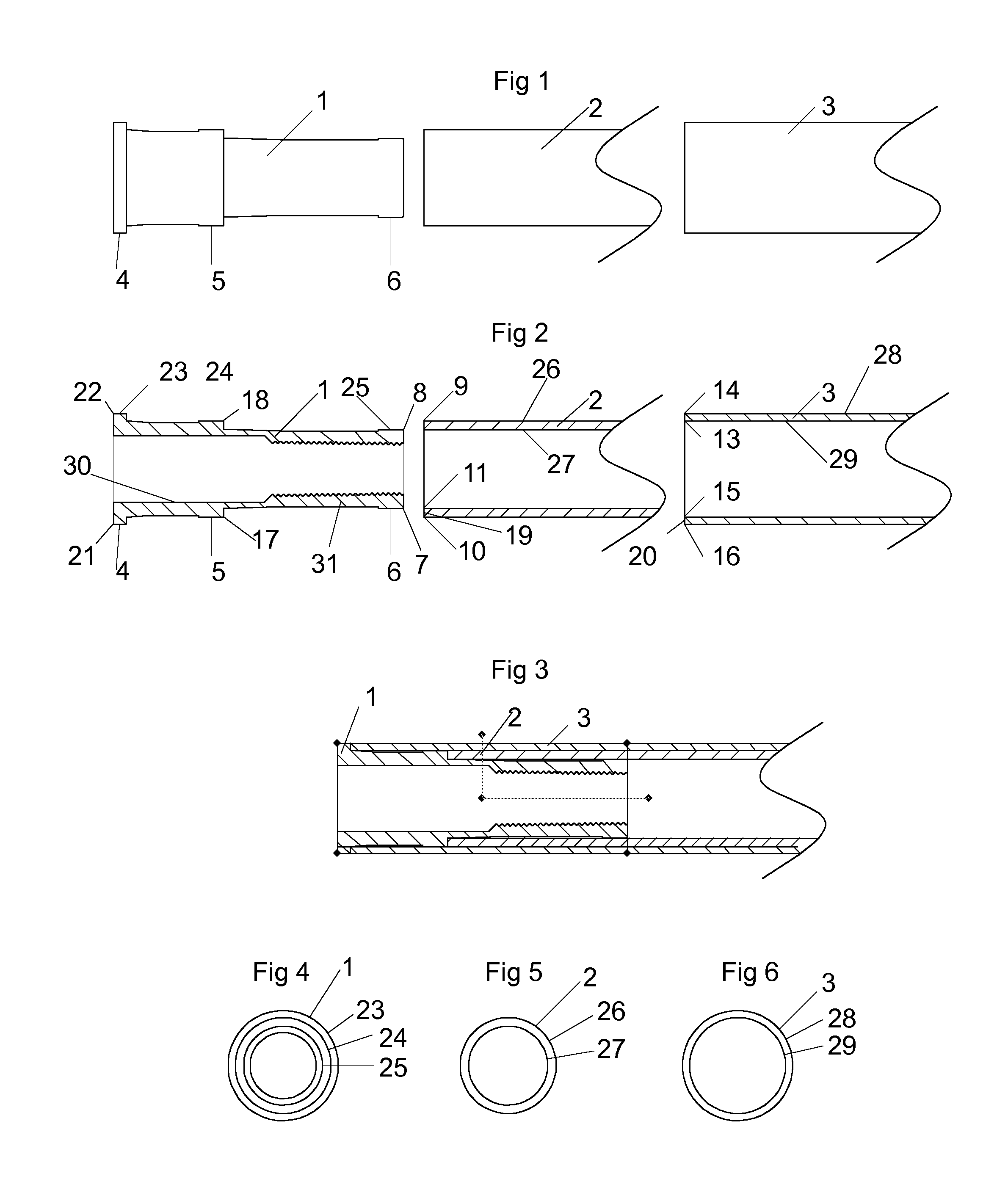 Hybrid arrow insert