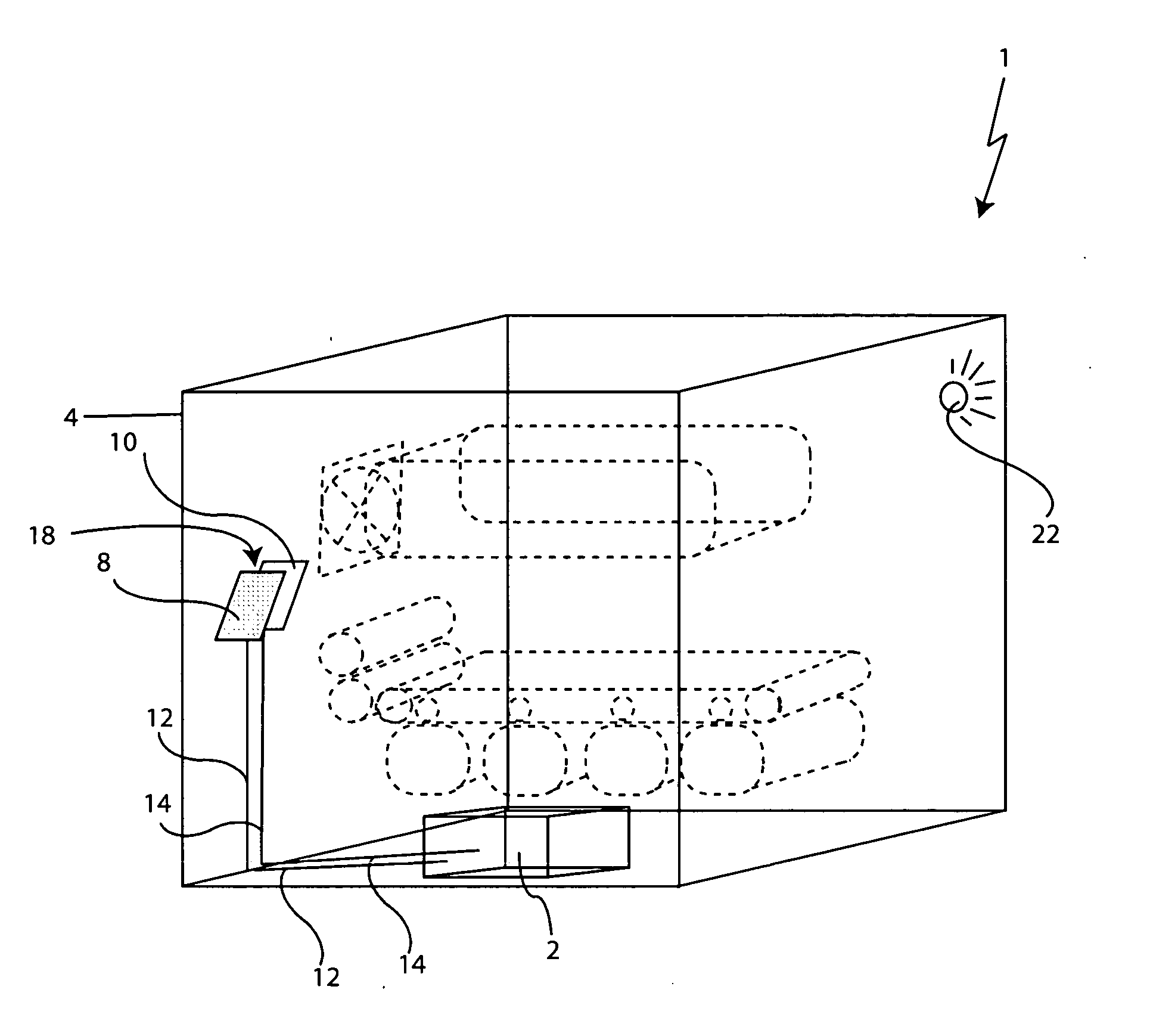 Volatile organic compound detector