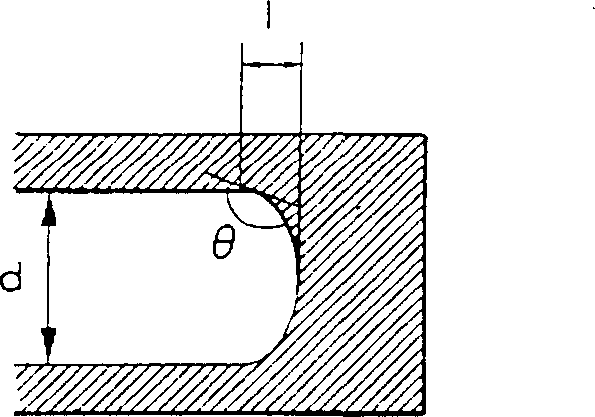 Casting head for solution preparing of film