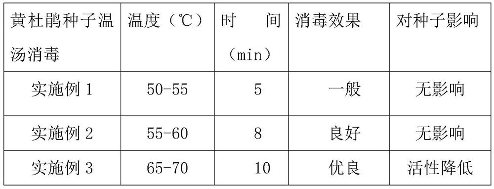 Abnormal temperature germination accelerating process for rhododendron molle seeds