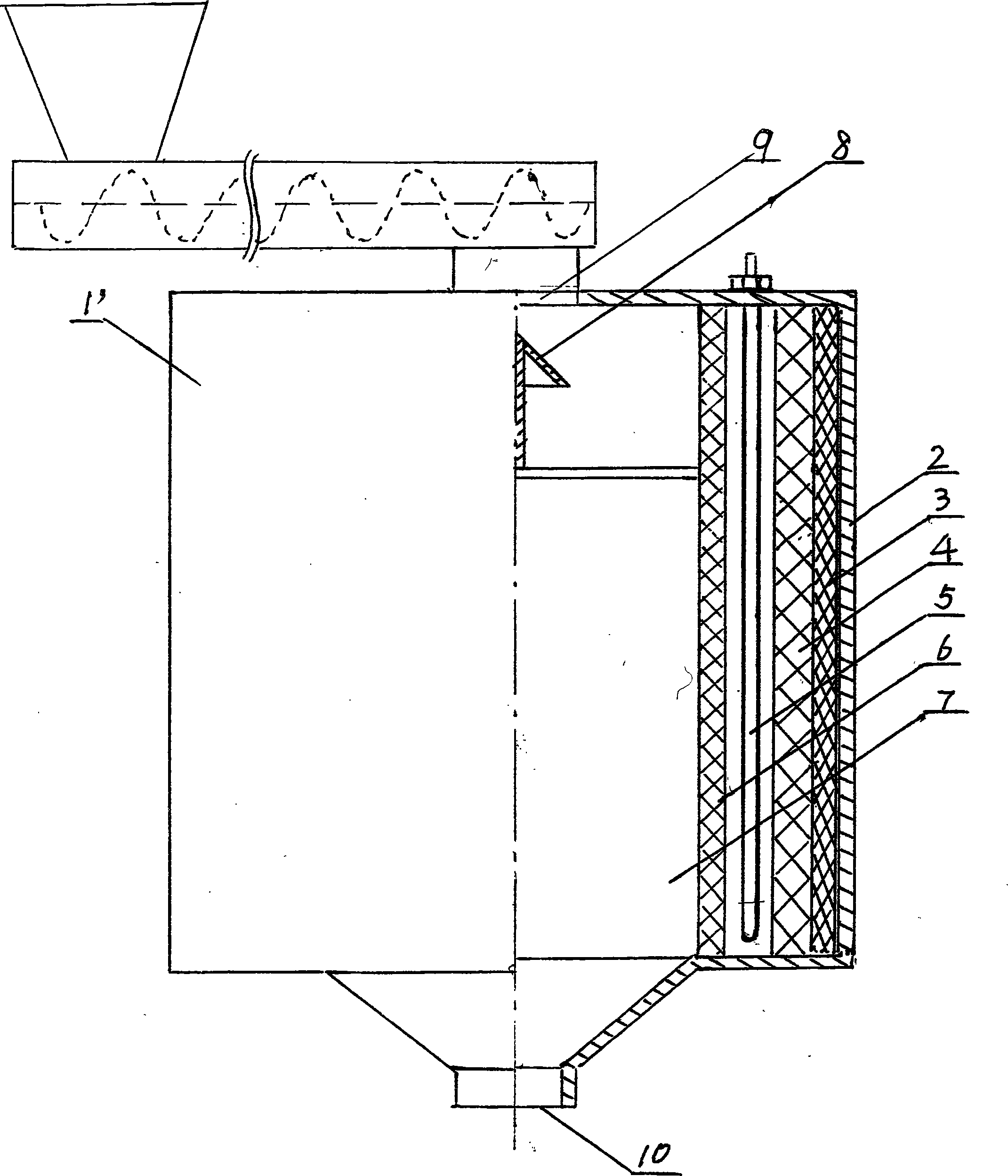 Production line of ultrathin flexible graphite paper