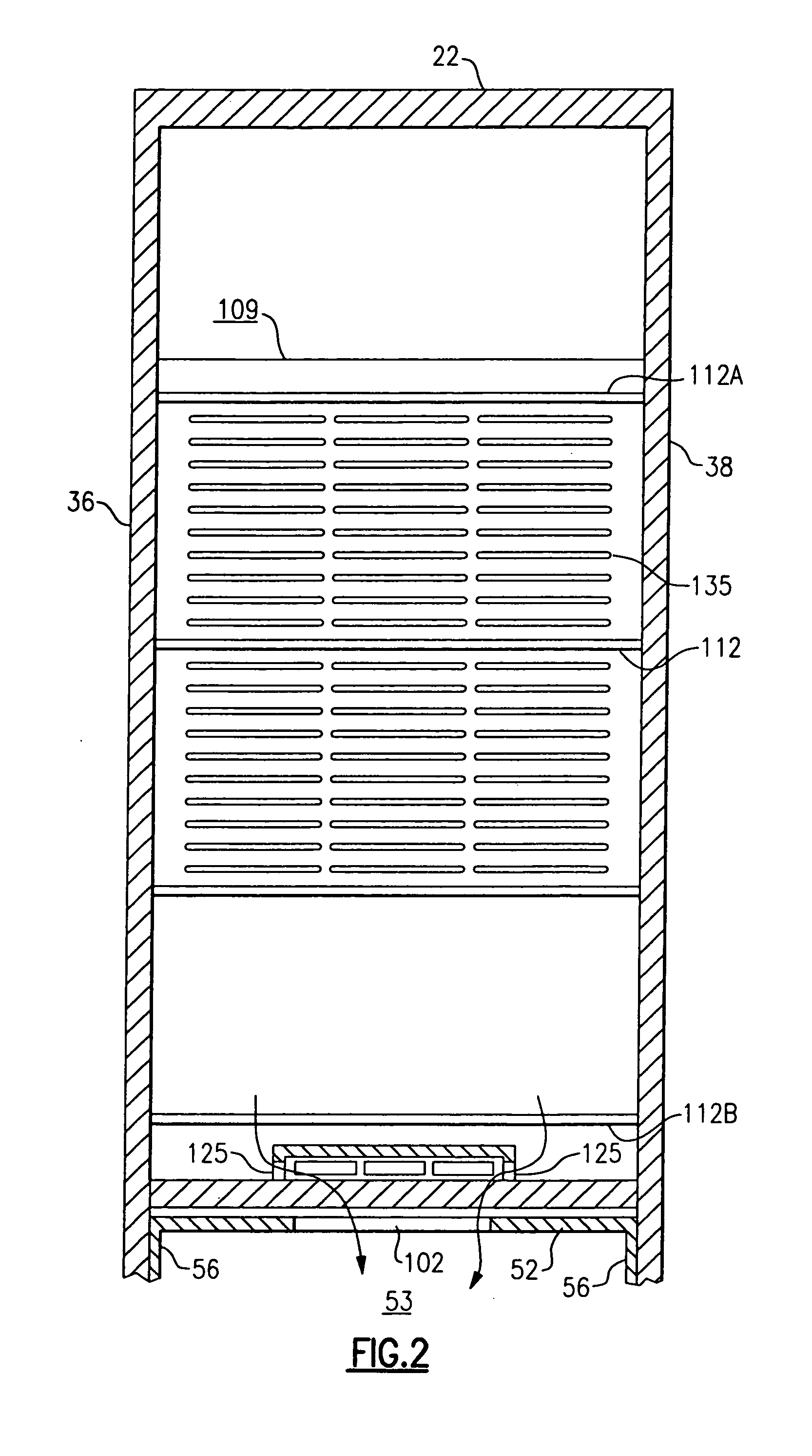 Modular refrigeration cassette with condensate evaporative tray