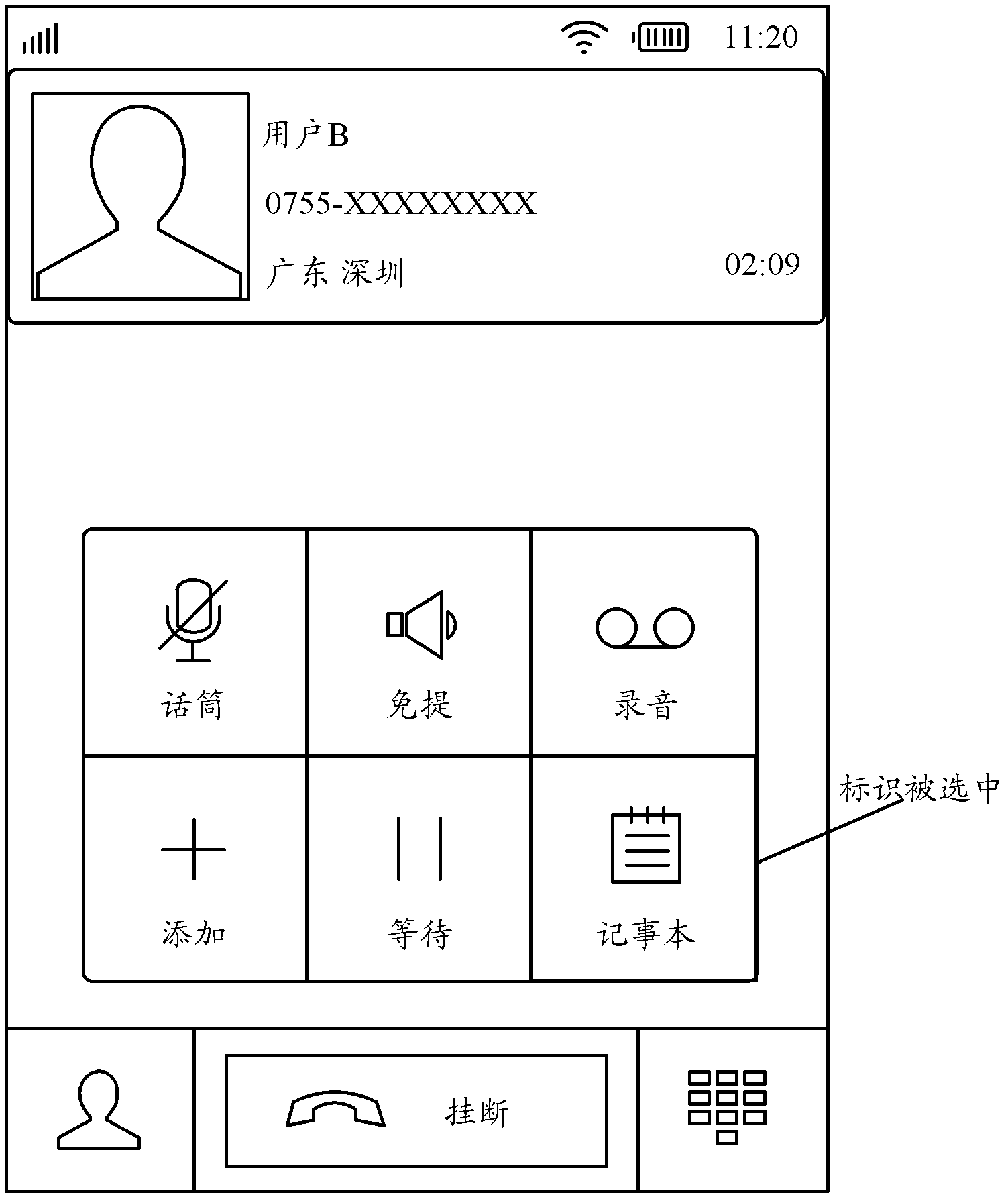 Method and device for calling business application during call