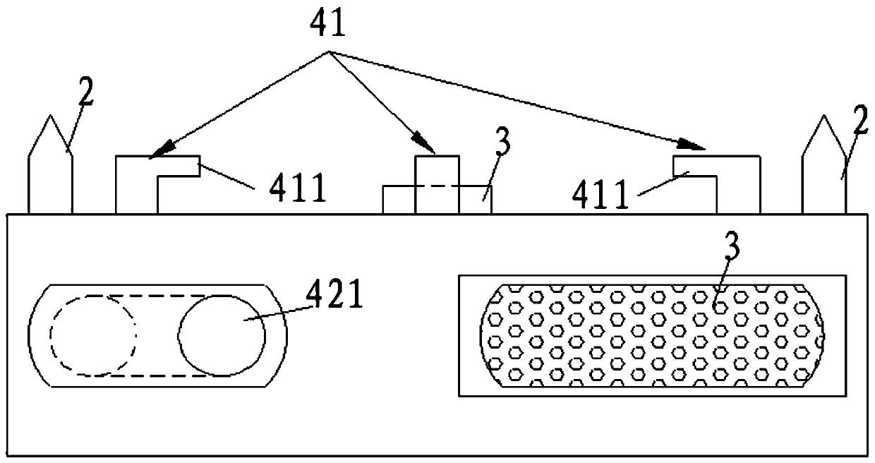 Exposed load support system for spacecraft