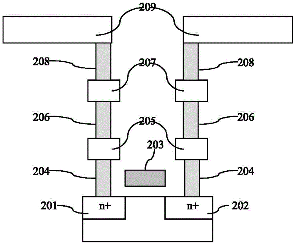 Terahertz detector based on optical antenna