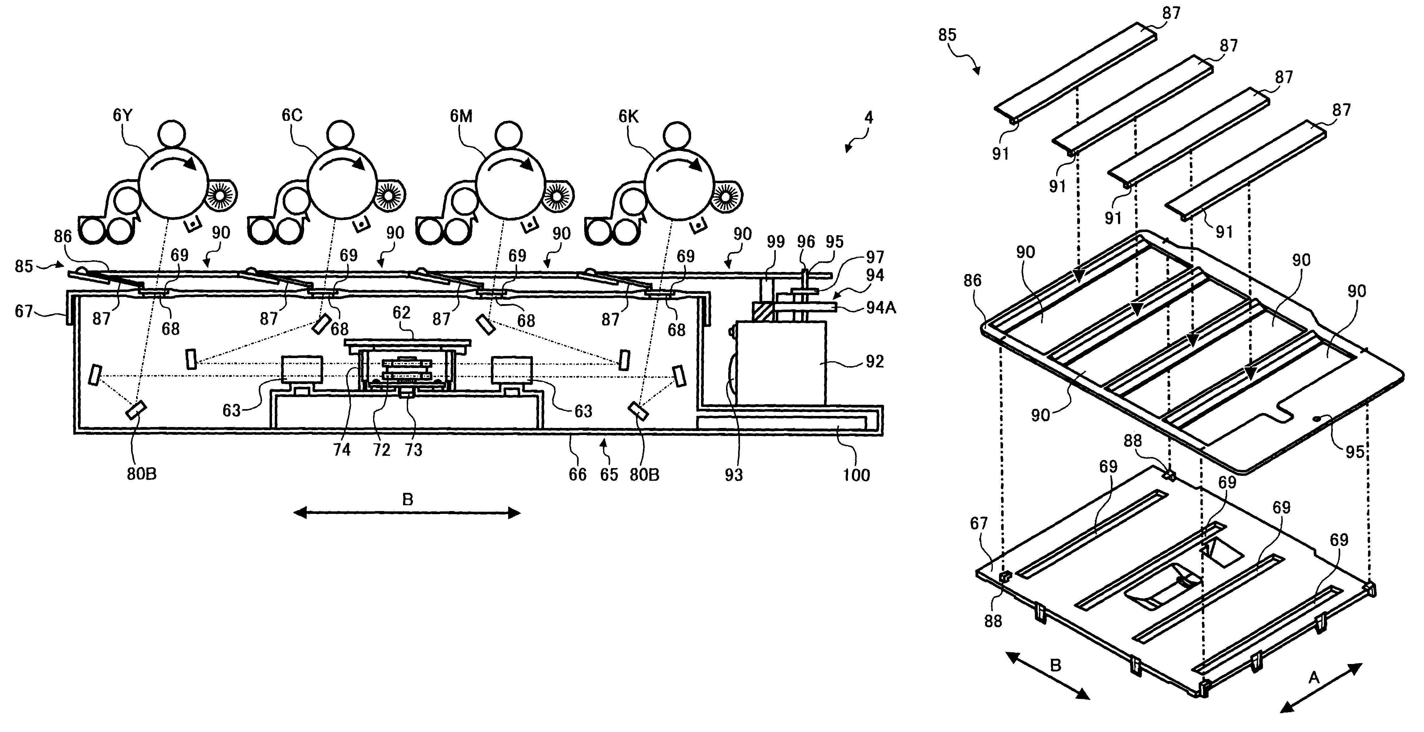 Method and apparatus for image forming and optical writing device installed therein capable of reducing adhering dust