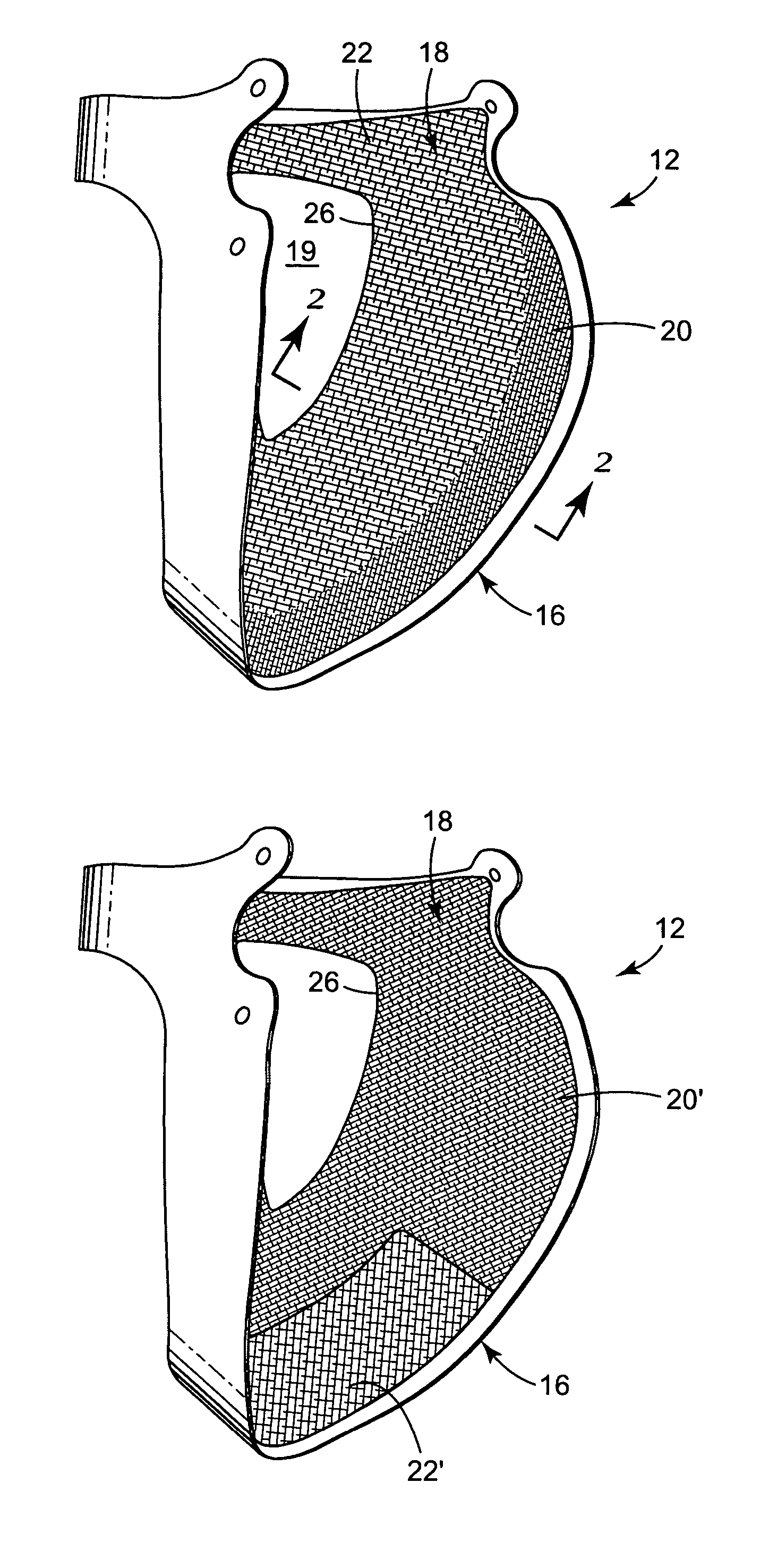 Supplied air helmet having face seal with differentiated permeability