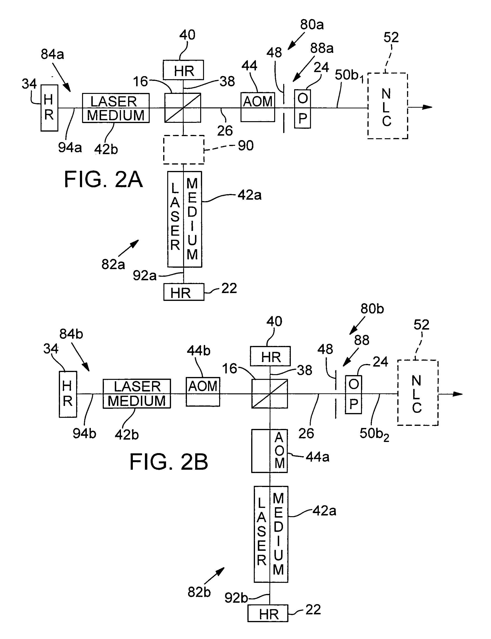 Lasers for synchronized pulse shape tailoring