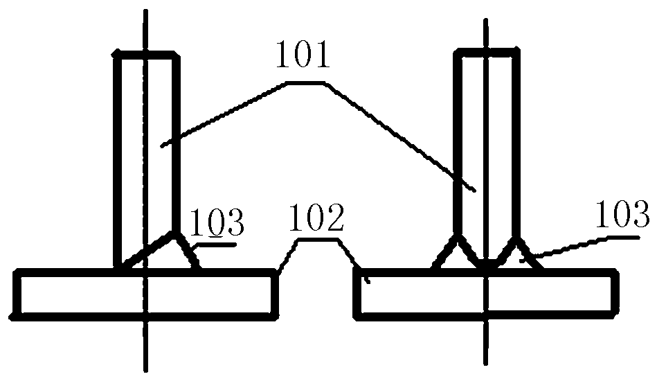 Composite welding technology method of aluminum and aluminum profile thereof