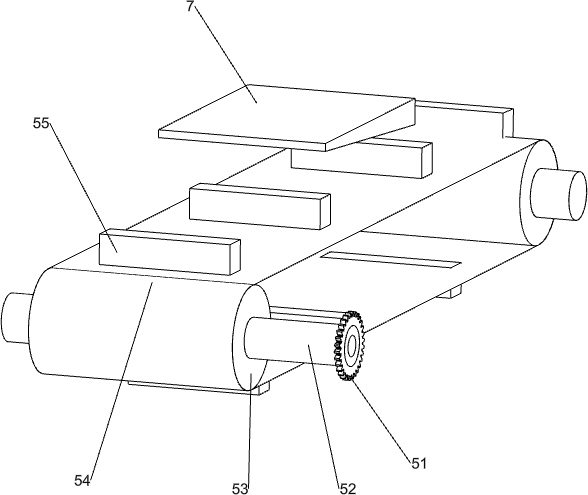 Asparagus cutting device for vegetable processing