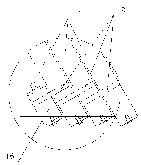 Automatic arranging device for mixed packages