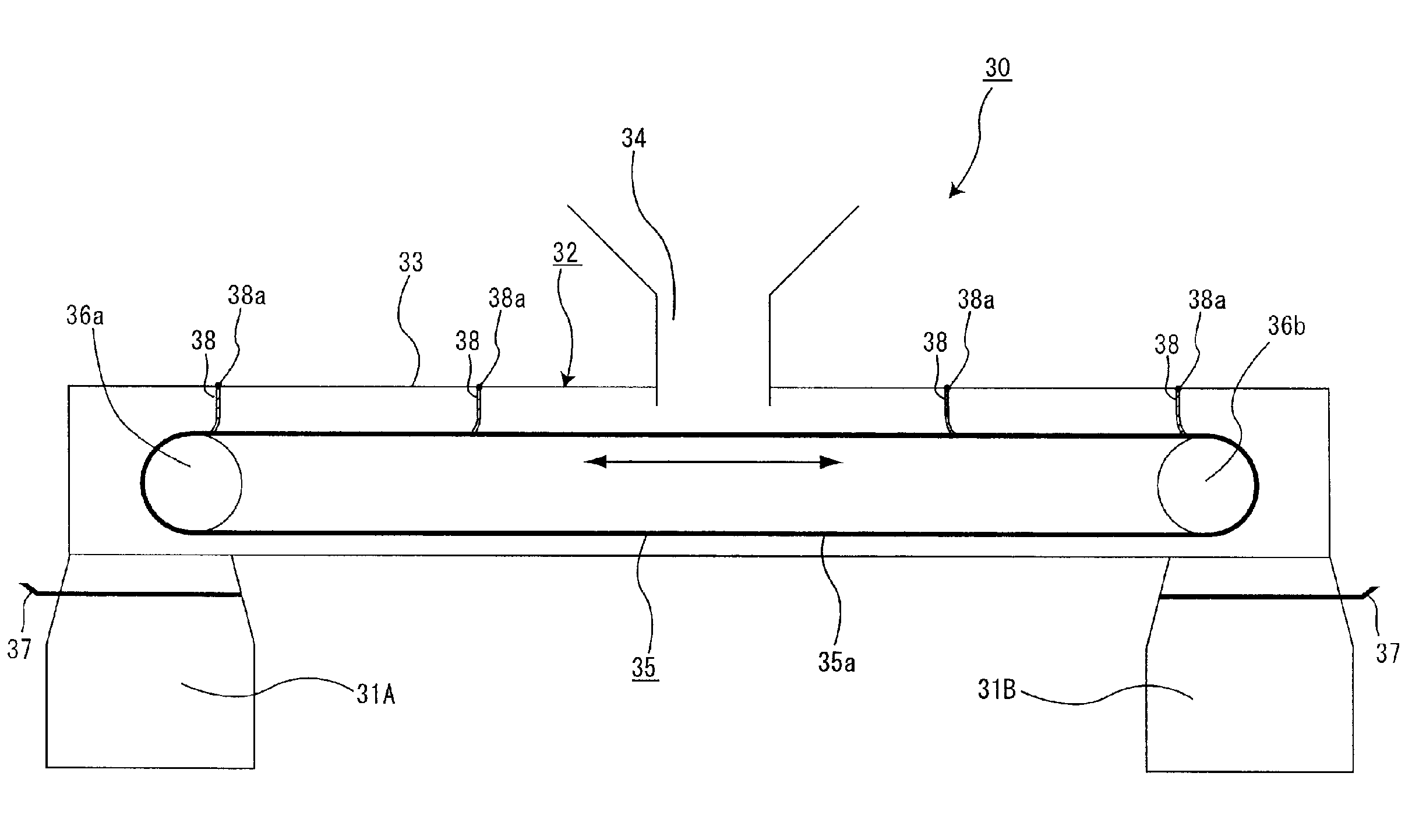 Conveyer apparatus and method for manufacturing honeycomb structure