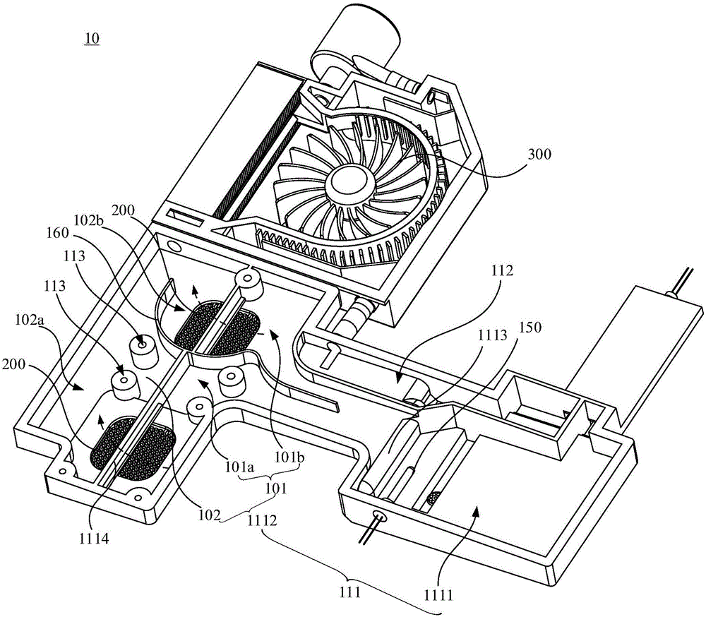 PC terminal and heat dissipation device thereof