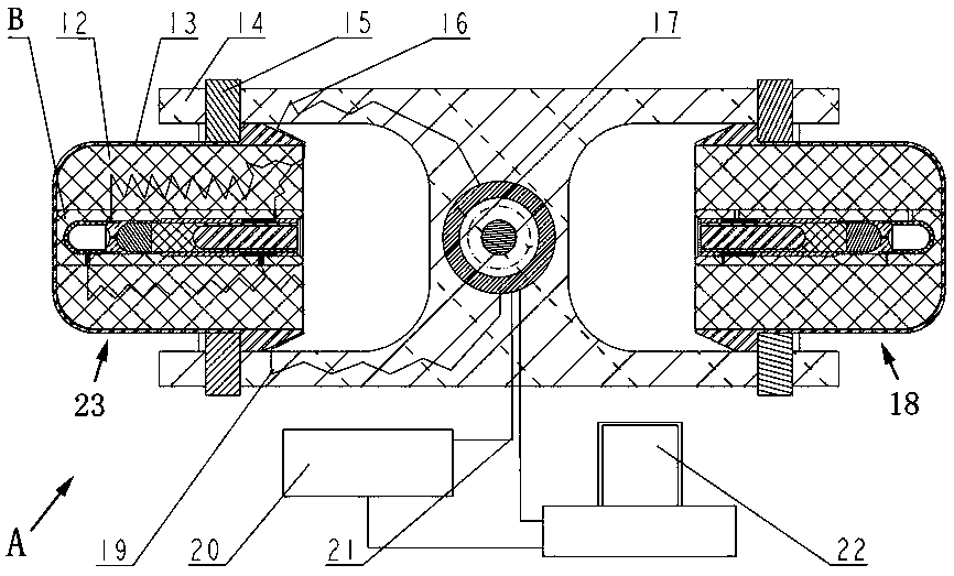 High-temperature directional solidification experimental device and experimental method for material under super-gravity environment