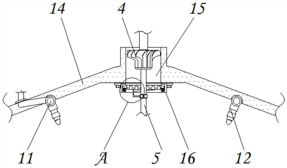 Self-cleaning heat energy recovery energy-saving type combustion waste gas treatment device