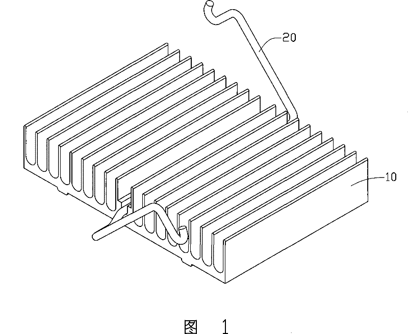 Fastener and heat radiating device assembly using the same