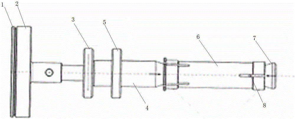 High-precision expanding type axis mapping lens for photoelectric inertia correcting target measuring system