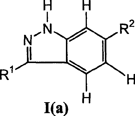 Indazol compound for inhibiting protein kinase and medicine composition and their application