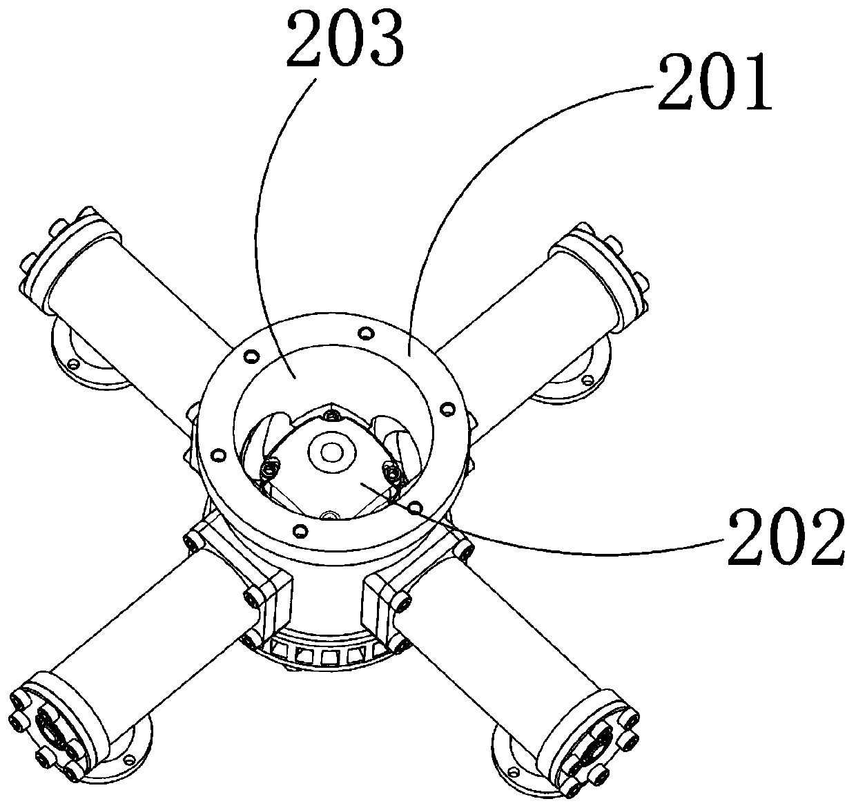 Double-layer multi-channel grain millstone crusher