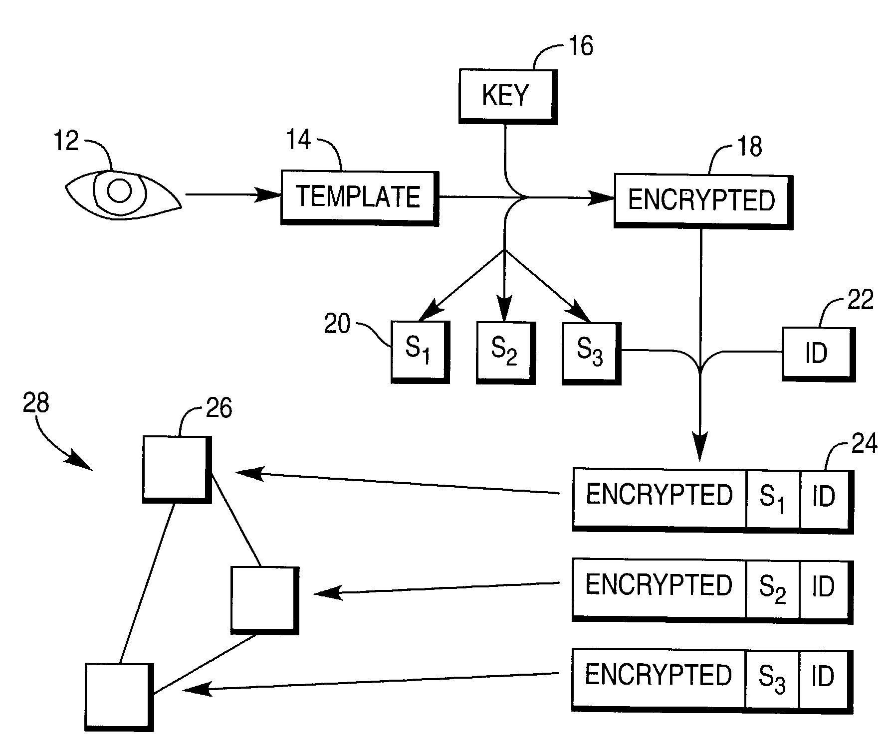 Biometrics template