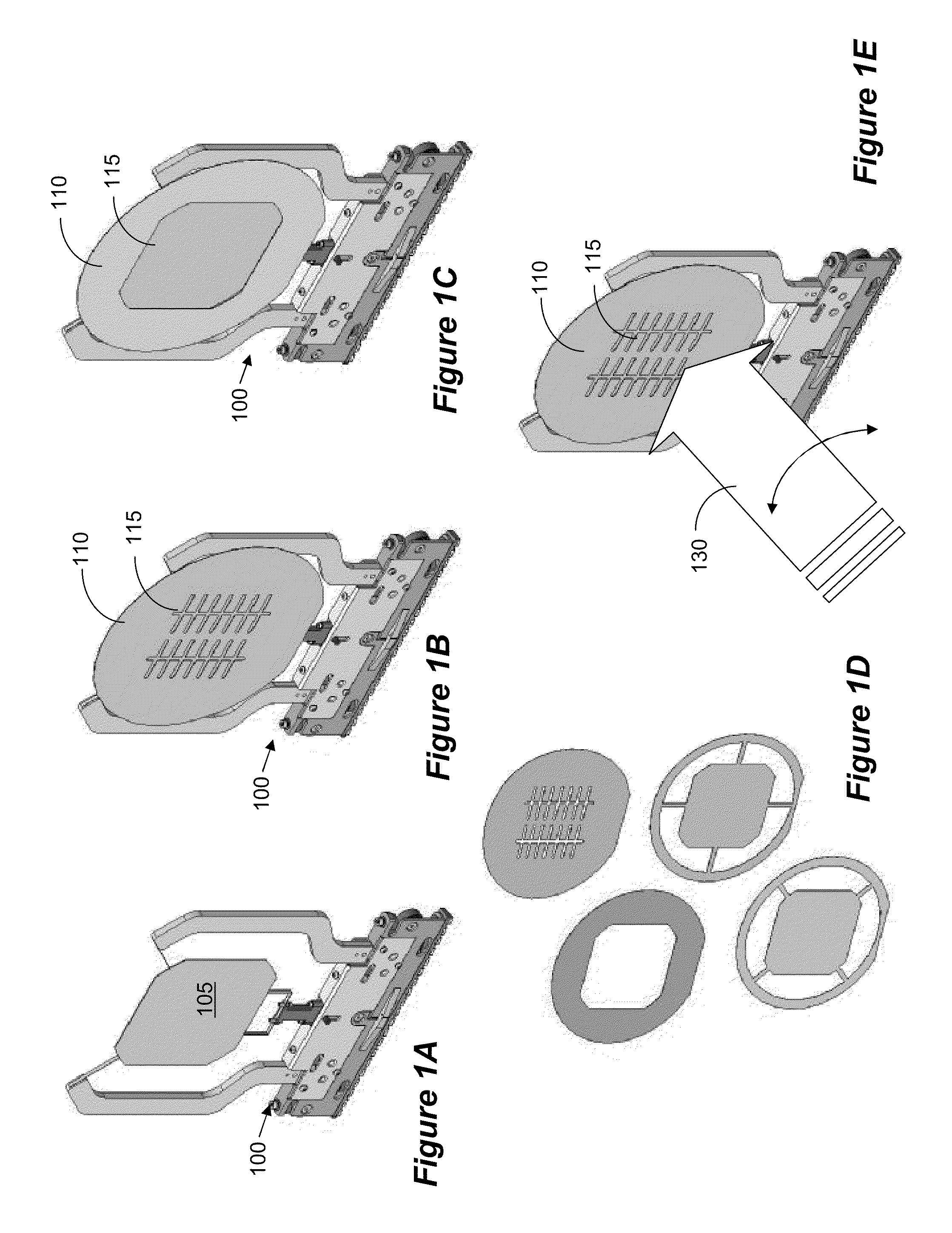 System and method for processing substrates with detachable mask