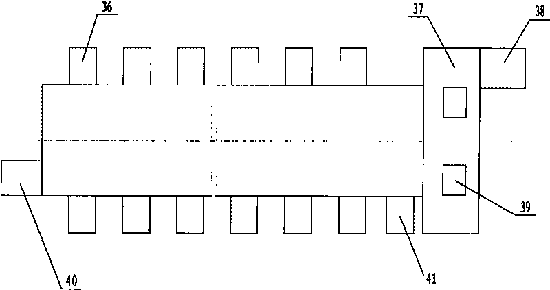 Hydraulic control system of beam transporting vehicle