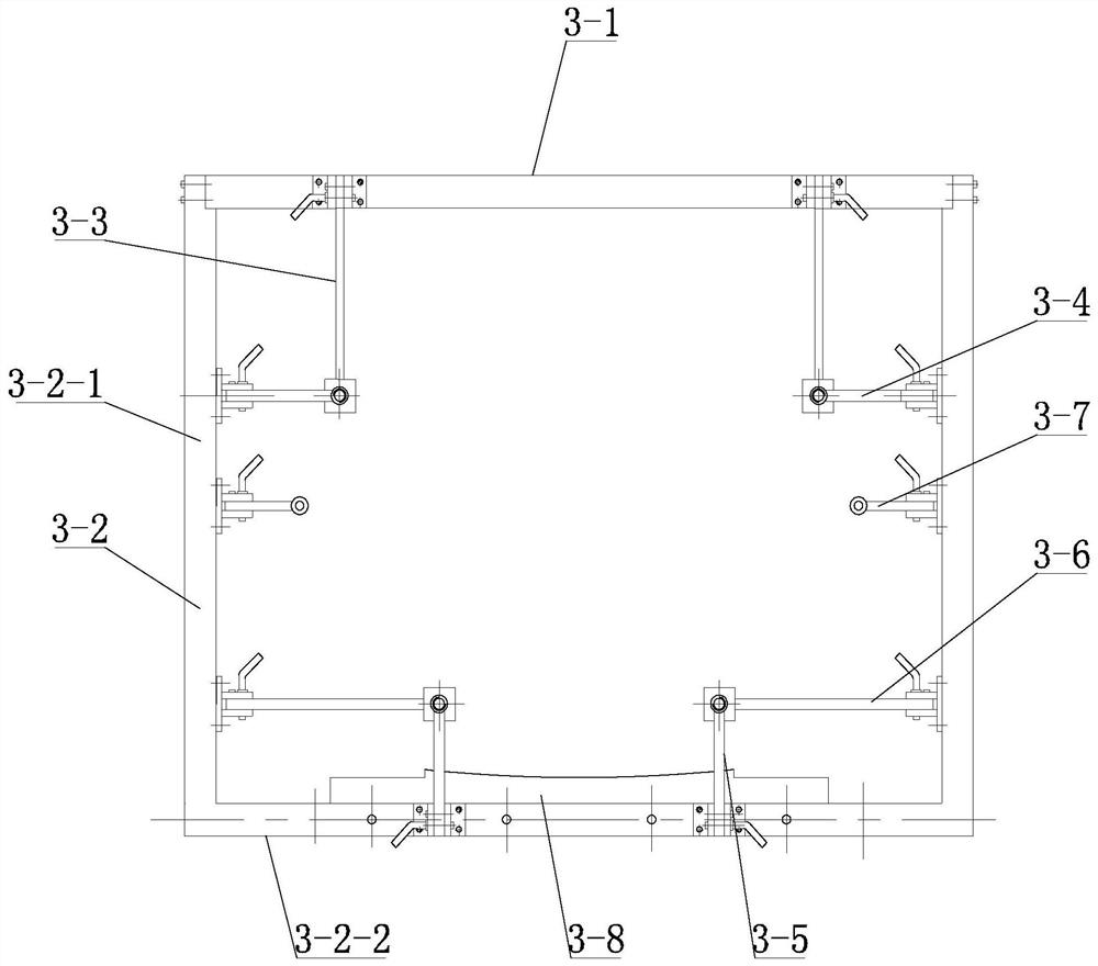 An Integral Type Frame for Riveting and Assembling Non-Circular Section Parts