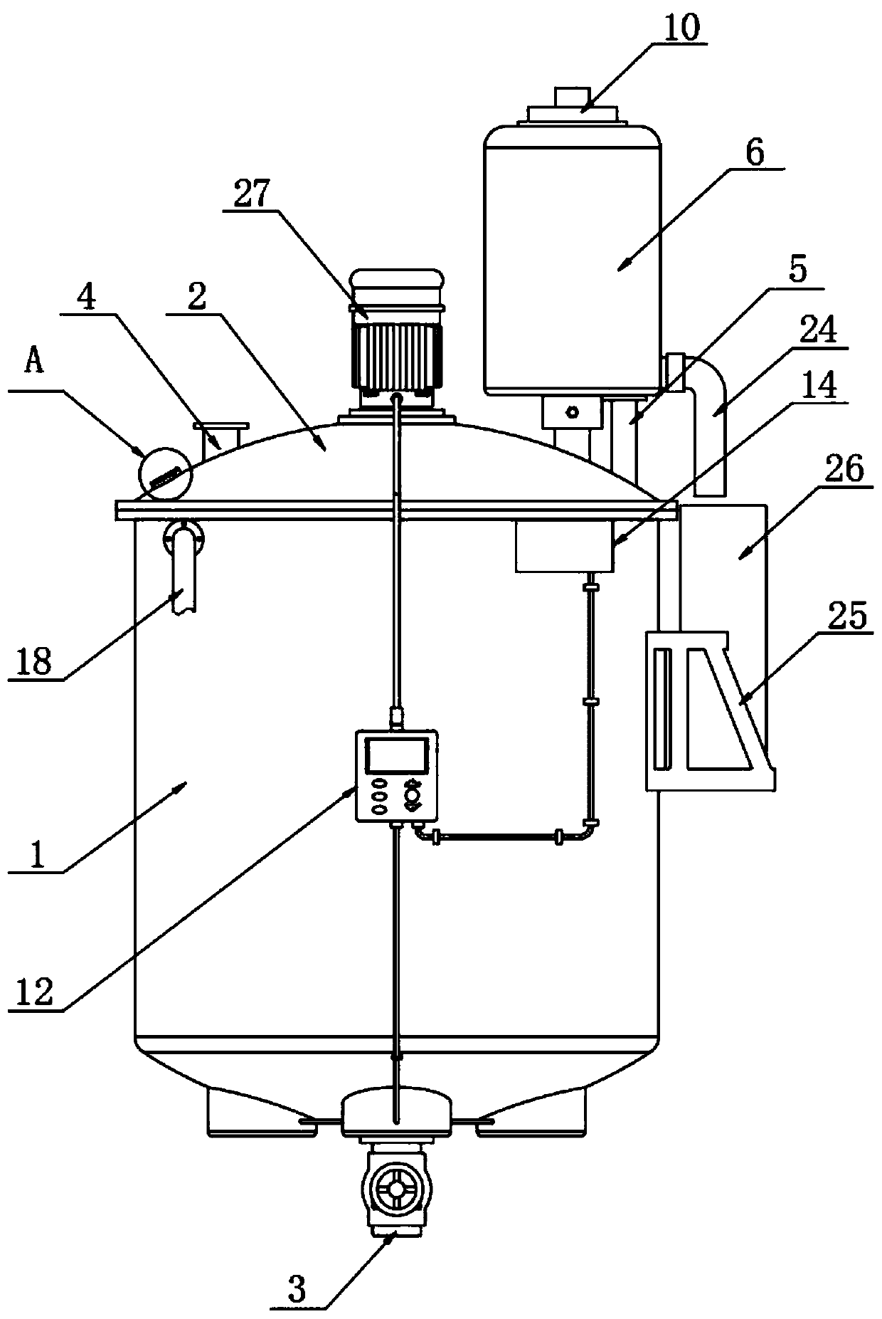 Continuous polyester preparation system for tensile renewable polyester staple fibers and operation method thereof