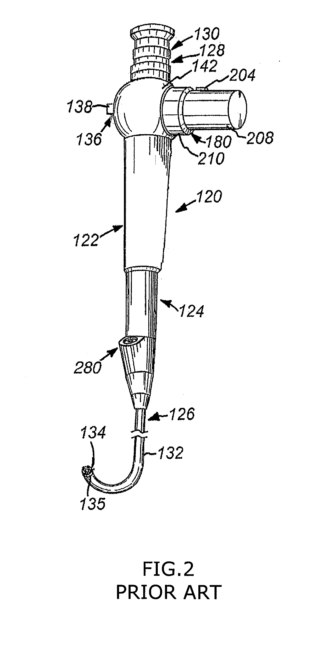 Endoscope with internal light source and power supply