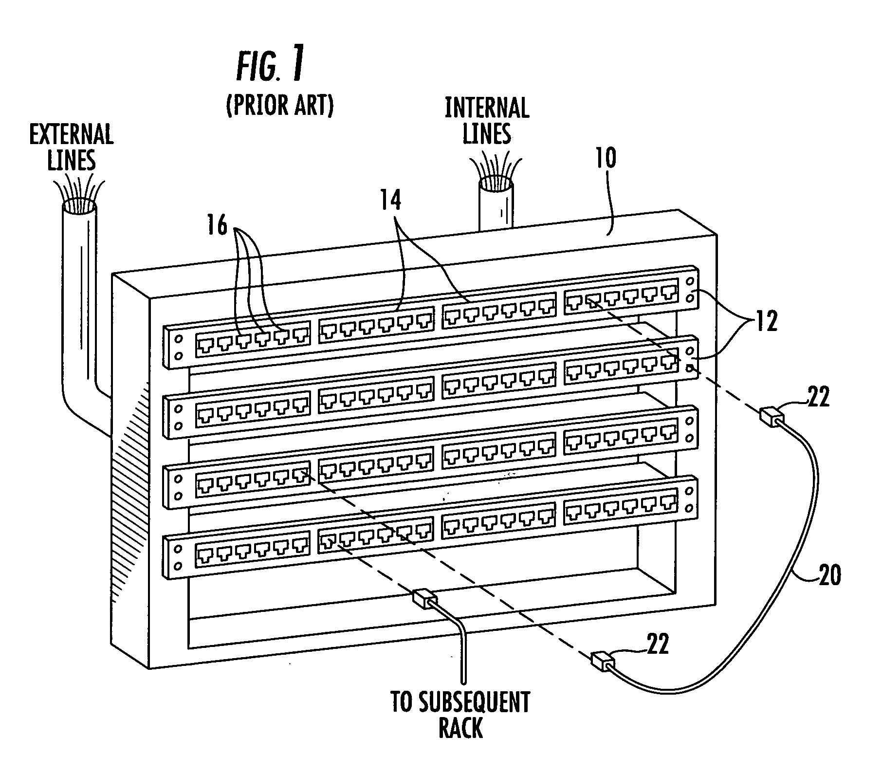 Telecommunications patching system that facilitates detection and identification of patch cords