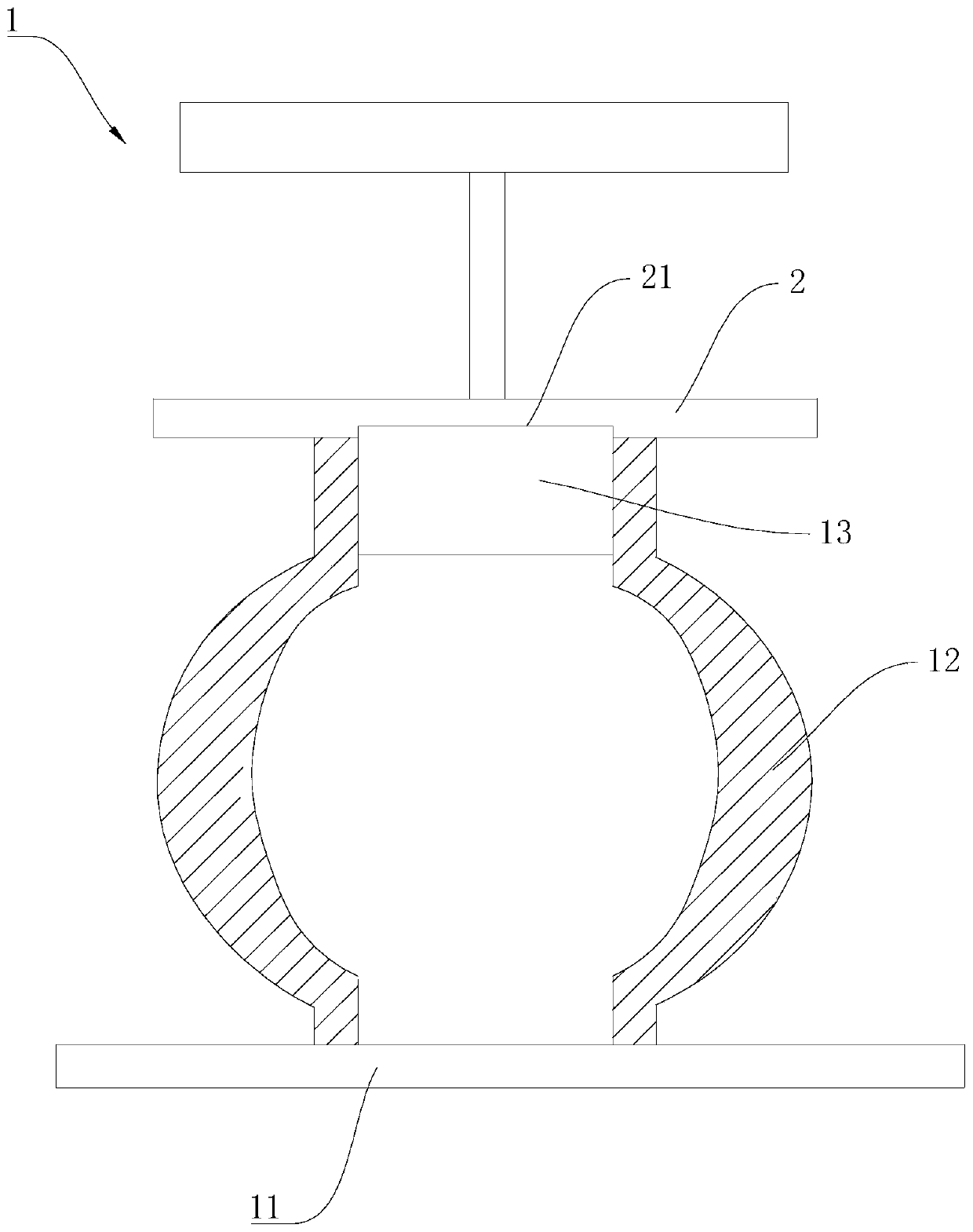 Pavement structure internal state detection method