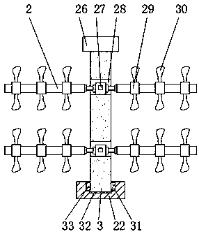 Separating device used for processing heparin sodium and processing technology