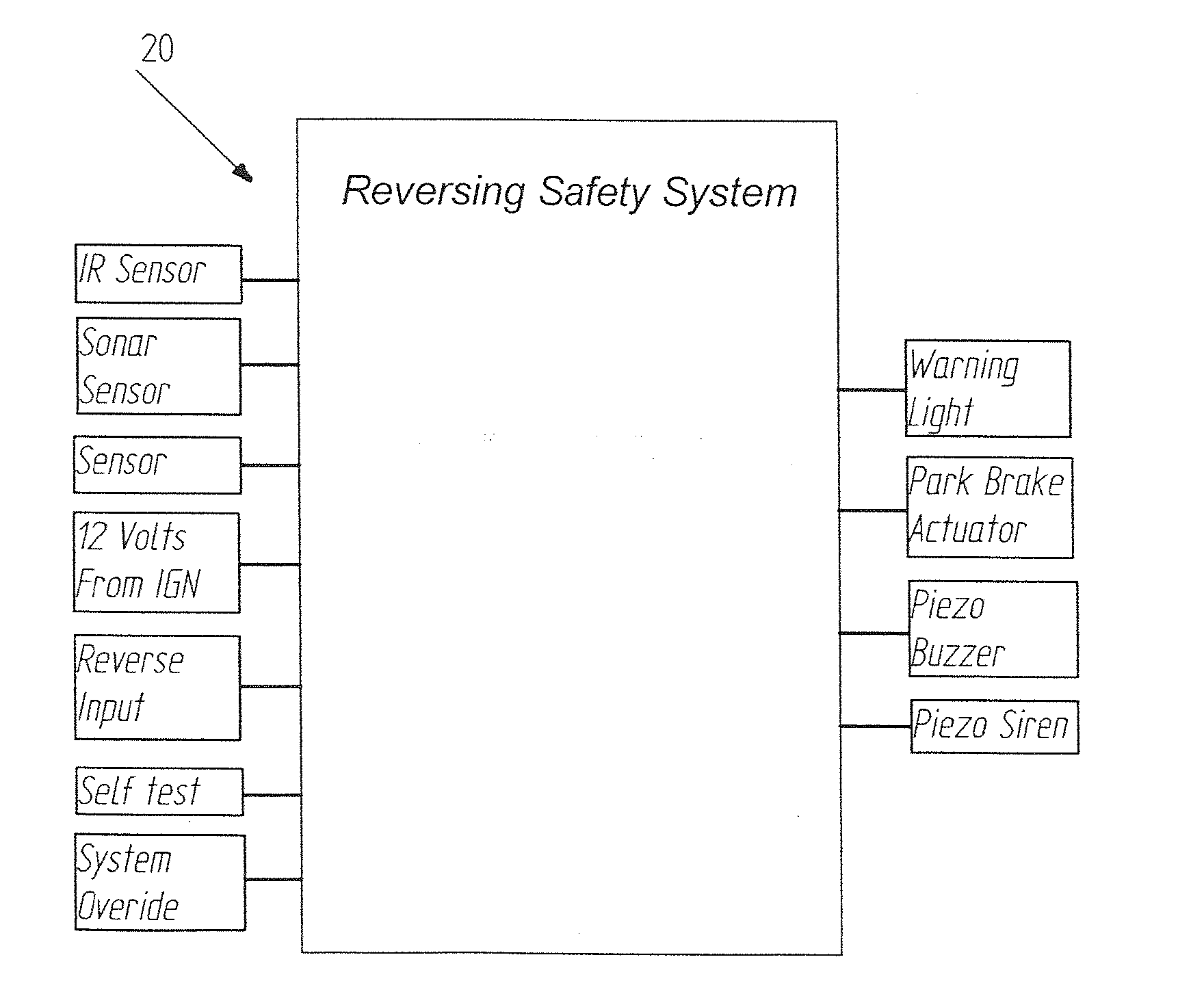 Accident prevention system and a vehicle including the accident prevention system