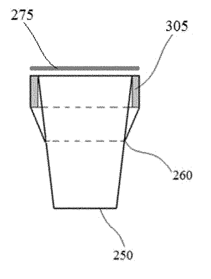 Compactly transportable collapsible container for perrishable goods