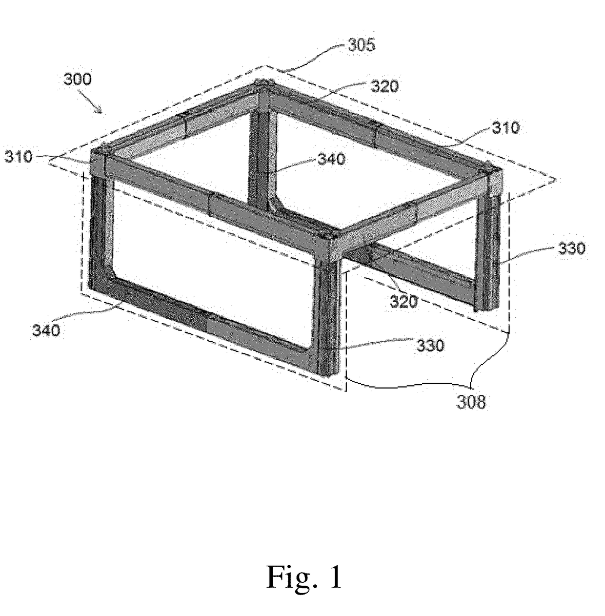 Compactly transportable collapsible container for perrishable goods