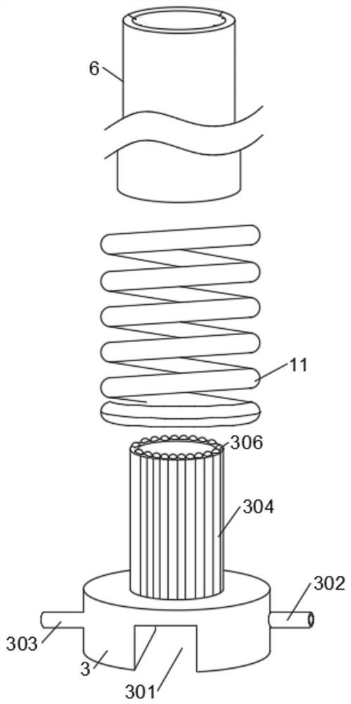 Test device with electromagnetic shielding and capable of releasing melt