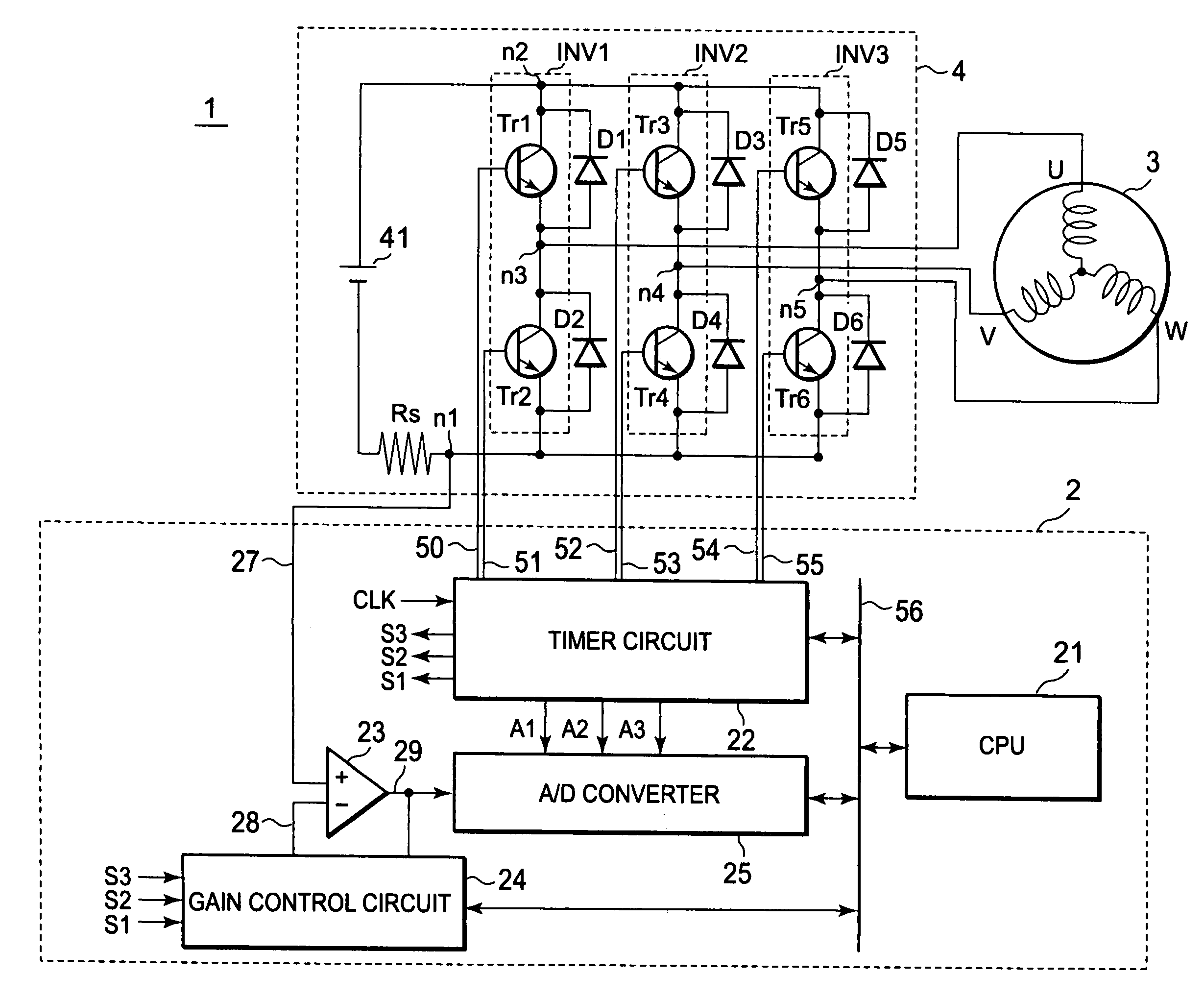 Inverter control circuit and control method thereof